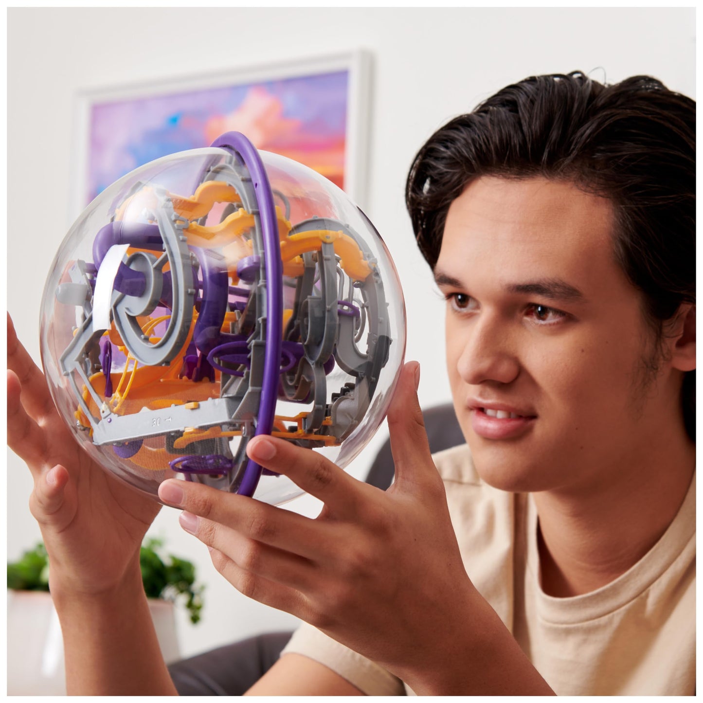 PERPLEXUS - PERPLEXUS EPIC - Labyrinthe Parcours 3D Epic Avec 125 Défis - Jouet Perplexus - Labyrinthe 3D - Jeu d'Action et Réflexe - Casse tete enfant - Vertus Pédagogiques- Jouet Enfant 10 Ans et +