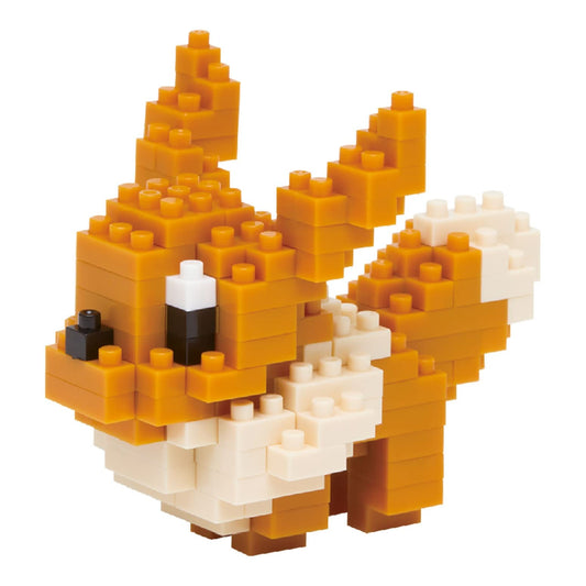 KAWADA Nanoblock 130 Piece 3D Puzzle Pokemon - EVE / NBPM-05, Bandai